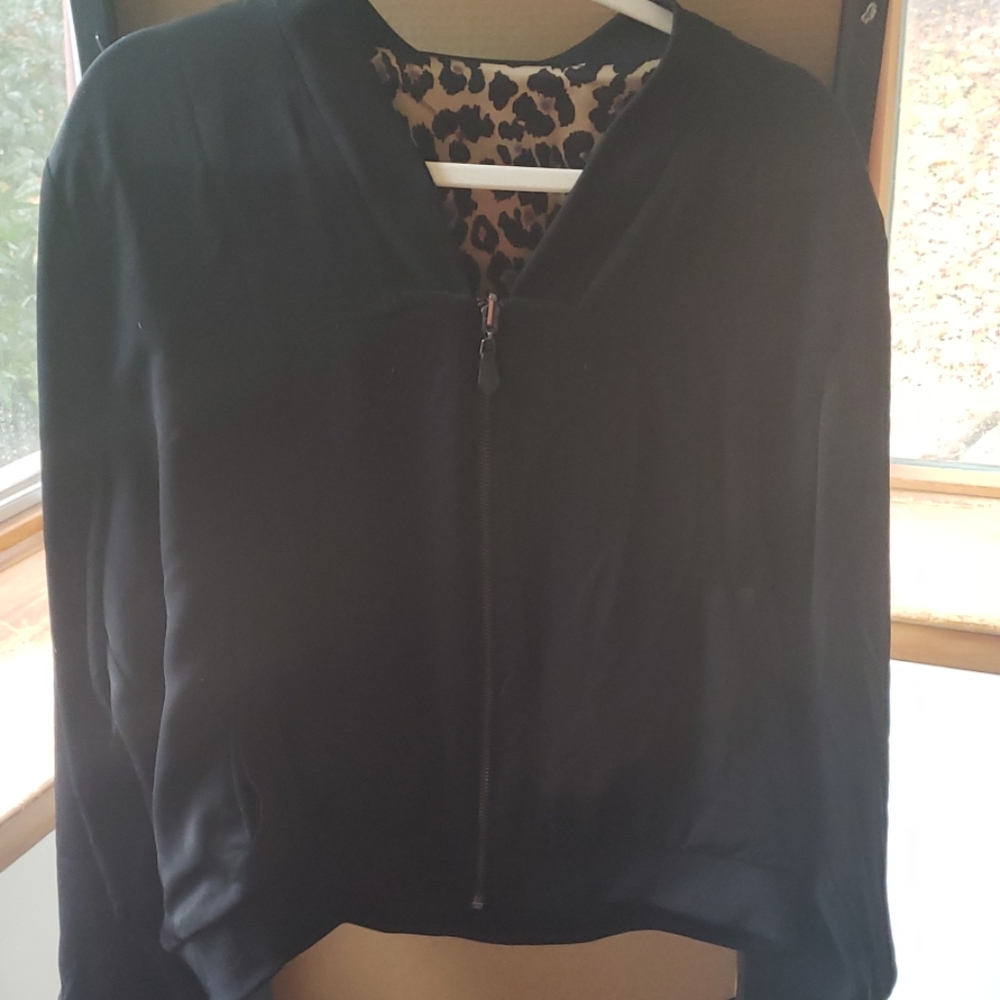Stella & Dot reversible Bomber Jacket